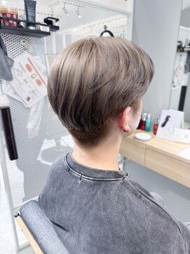 バイエイト(X８) 【メンズスタイル】ミルクティーベージュ＋シャドーパーマ