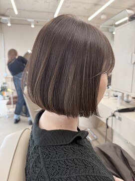 オーレン 横浜(oren) シアベージュ/ボブ/透明感カラー/イメチェンヘアスタイル/横浜