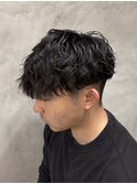 スパイラルパーマ