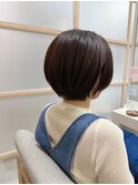 髪にも心にもやさしい、ナチュラルボブ。