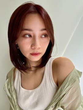 ソワネ 表参道(soigne) シアー質感レイヤースタイル