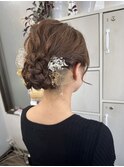 ヘアセット★ふんわりシニヨン