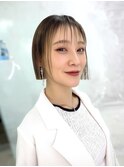 韓国風巻きフェミニンロング×メルティーカラー×美髪×奈良