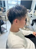 波巻きツイストスパイラルパーマ/フェザーパーマ/眉毛/メンズ