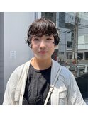 CAF FUKO ショートボブ/ニュアンスパーマ/くせ毛風/大阪心斎橋