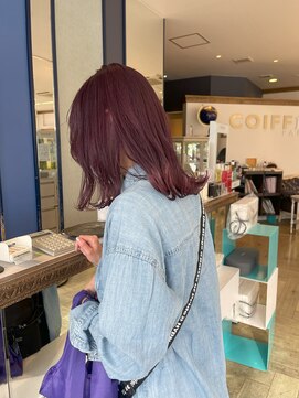 コワファースト 大分(COIFF1RST) ハイトーン！ケアブリーチでラベンダーピンクカラー