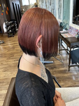 ヘアーアンドリラックス 十日市場店(hair & relax y-21) エンドカラー