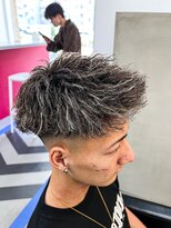 ダズルヘアラッシュ(DAZZLE hair RUSH) ホワイトメッシュ×束感ツイスト