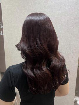 ボルドーカラー/韓国ヘア/髪質改善