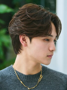 エルマーク 京都駅前(L-MARK) フェザーパーマ/カルマパーマ/メンズ/韓国/眉毛/センターパート