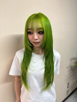 ブリッツ レボ(BLITZ-REVO)&nbsp;ピンクベージュ/アンブレラカラー/クールショート/前髪/柏駅