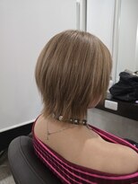 グランディールヘアデザイン(grandir hairdesign)&nbsp;ショートウルフ/ミルクティー//千葉