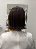 切りっぱなしボブ