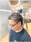白髪ぼかしハイライト