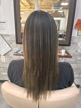 ヘアーララプラス(HAIR lala+) 【HAIR lala+】 #ロング#ハイライト#アンブレラカラー