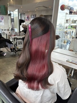 トーキョー オタクヘアー(TOKYO OTAKU HAIR) インナーカラー/ピンクカラー/インナーブリーチ
