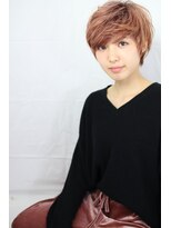 アルバサンス(albasanz) ピンクアッシュ【ムーディーショート】