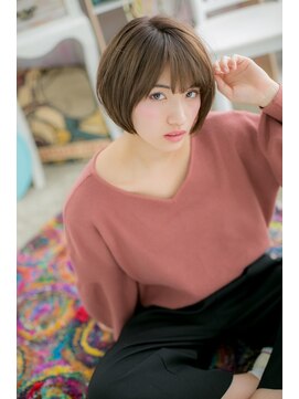 ヘアアンドビューティー ミック(Hair & Beauty miq) ナチュかわ☆好感☆前下がりボブ(miq阿佐ヶ谷)