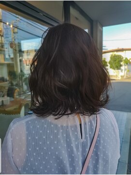 ルーシールーシー(LUCY LUCY) 外ハネミディアムボブ