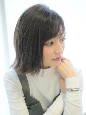 『朝がとにかく楽♪』しっかり癖を伸ばして悩み解決☆ナチュラルなストレートに仕上げ、ボリュームダウン★