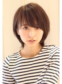 【３０代・４０代・５０代】小顔に見える大人ショートウルフ