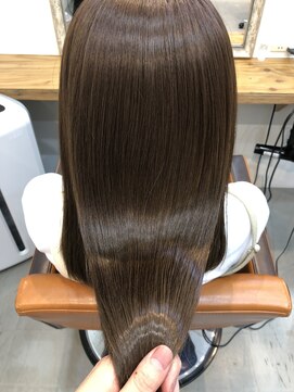 ネイヴィル(navile) 髪質改善トリートメント×ラベンダーベージュ