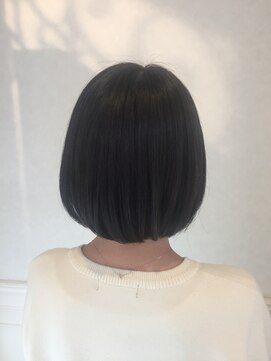 ヘアーサロン リアン 熊谷2号店(hair salon Rien) ＊ブルーアッシュ×ショートボブ＊