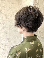 ペネロープ(Penelope)&nbsp;ショート/ショートパーマ/ハンサムショート　　担当　夕島
