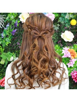 ベストシーン 新浦安店(Best Scene) ハーフアップ【リボン】【イベント】【デート】