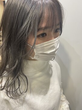 ビアンカ(Bianca) 【Bianca】　派手すぎない☆パープルシルバーボブ