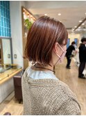 大人かわいい クリーミーピーチカラー