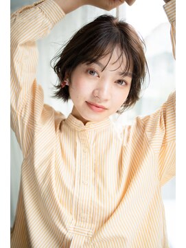 マグノリア オモテサンドウ(MAGNOLiA Omotesando) ラフなハネ感が可愛い♪大人かわいいアクティブボブ・・・HINATA