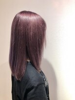 ネオヘアー 曳舟店(NEO Hair)&nbsp;ピンクラベンダー/ハイトーンカラー/大人ミディアム曳舟