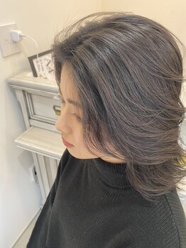 ノムヘアー(NOMUHAIR)の写真/【JR八尾駅南出口徒歩5分】ダメージレスに理想の色味を叶えるオーガニック薬剤使用。髪にも頭皮にも◎