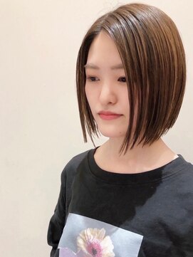 かっとはうすウィズ(With） 前下がりのパツっとボブ！！