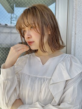 サロンドミルク 新百合ヶ丘店(salon de MiLK) くびれbob！！自動外ハネシステム搭載！！《五月女》