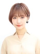 ヘアーメイクフィーカ(FIKA)&nbsp;★くびレイヤーエモージュ愛されショートボブ艶髪