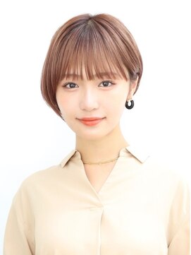 ヘアーメイクフィーカ(FIKA) ★くびレイヤーエモージュ愛されショートボブ艶髪