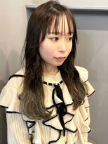 ラキ(laki)&nbsp;エアリーロング×グレージュグラデーションカラー　八丁堀/laki