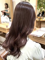 ローネス ギンザ(LONESS ginza)&nbsp;ラベンダーバージュ髪質改善トリートメントミディアムレイヤー