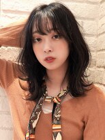 ドーチェ 平野(DOCHE)&nbsp;アッシュブラック×くびれミディアム