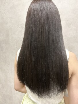 ルノン(LUNON) アッシュグレー/髪質改善/ブリーチなし/艶カラー/赤み消し