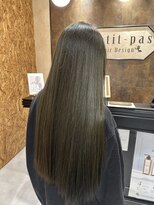 ヘアデザイン プティパ(Hair Design petit-pas) オリーブカラー