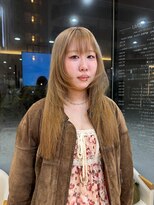 シークネクスト 八王子(SeeK NEXT)&nbsp;ミルクティーベージュ/ベージュ/ハイトーンボブ/ブリーチカラー