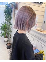 エイム(AiM)&nbsp;ラベンダーボブ/ボブ/ラベンダーグレー