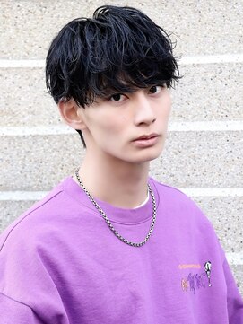 アーリー(Ali'i) ソフトツイストパーマ韓国マッシュウルフ束感ショート