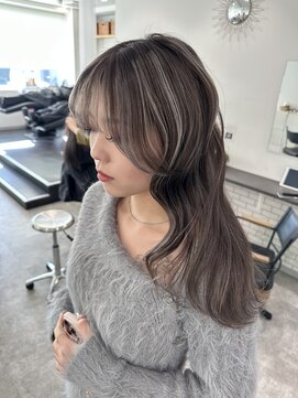 カラ ヘアーサロン(Kala Hair Salon) ハイライトバレイヤージュダブルカラーケアブリーチ20代30代
