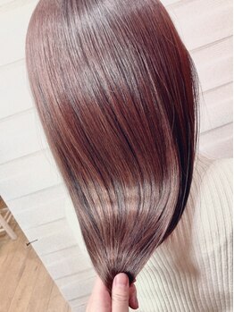 フリーダム モカ 千舟町店(freedom mocha)の写真/【髪質改善】《高濃度水素カラー+カット¥9900》カラーしながら髪質改善が叶う＊潤い×透明感でキレイが続く