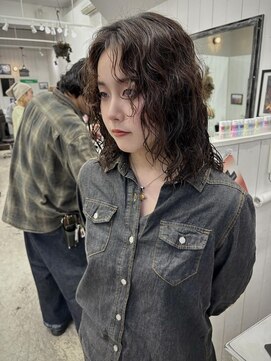 ベニス(VENICE) アンニュイなlayer perm