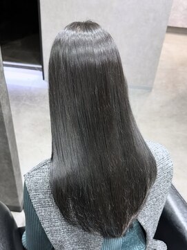 エースヘアー(A.hair) ブルーグレージュ/レイヤーカット/髪質改善トリートメント